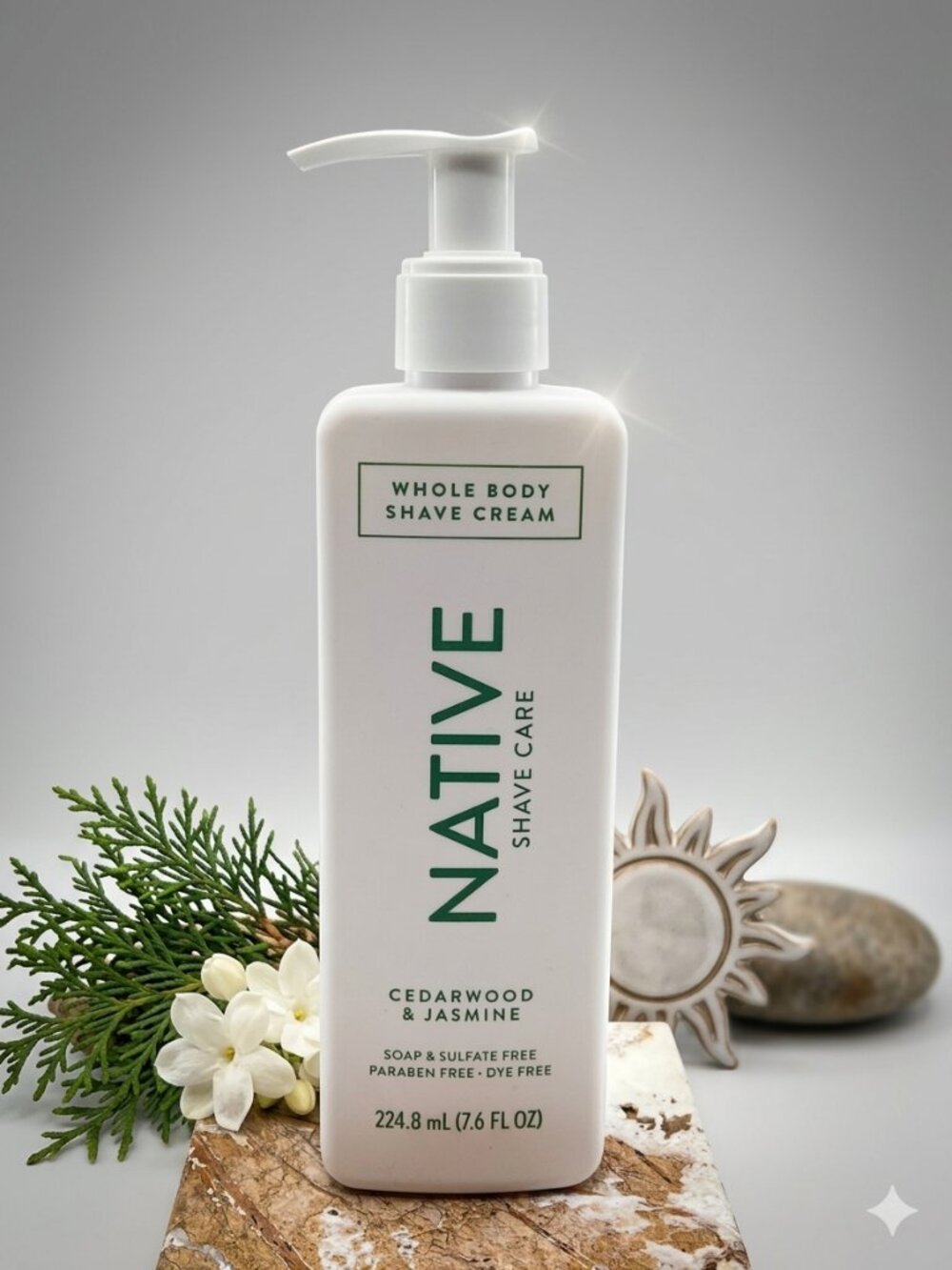 Native Cedarwood & Jasmine Whole Body Shave Cream